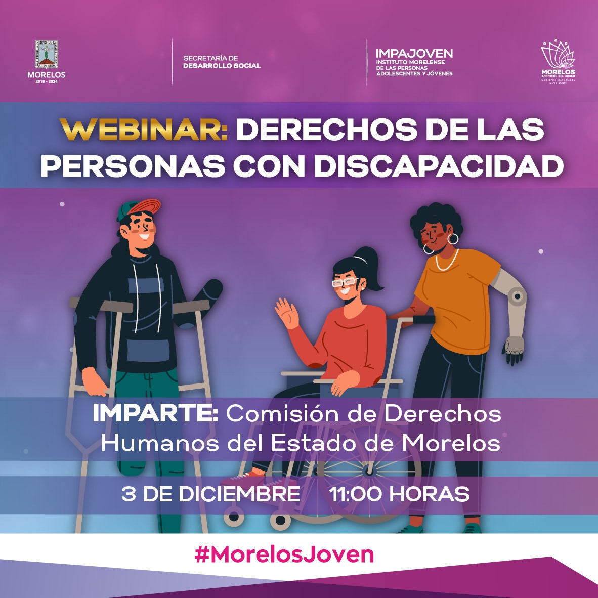 Derechos De Las Personas Con Discapacidad Instituto Morelense De Las Personas Adolescentes Y 